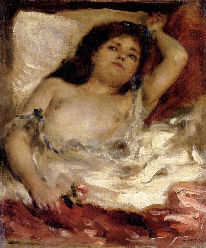 Reclining Semi-nude, Pierre Renoir